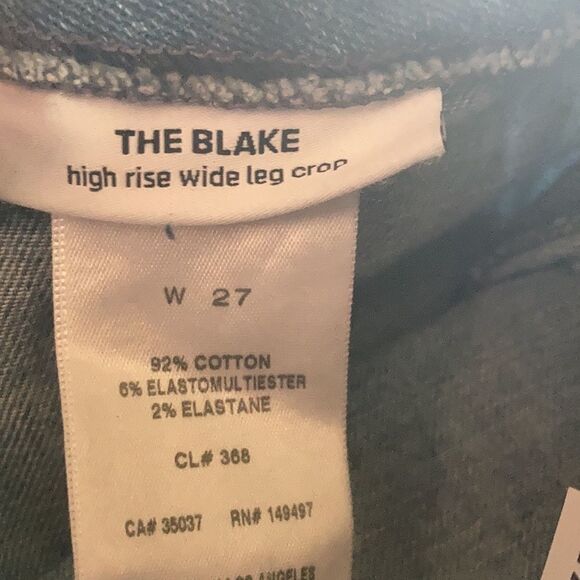 Joe’s Jeans The Blake high rise wide leg crop Woman’s Size 27 - Picture 7 of 7